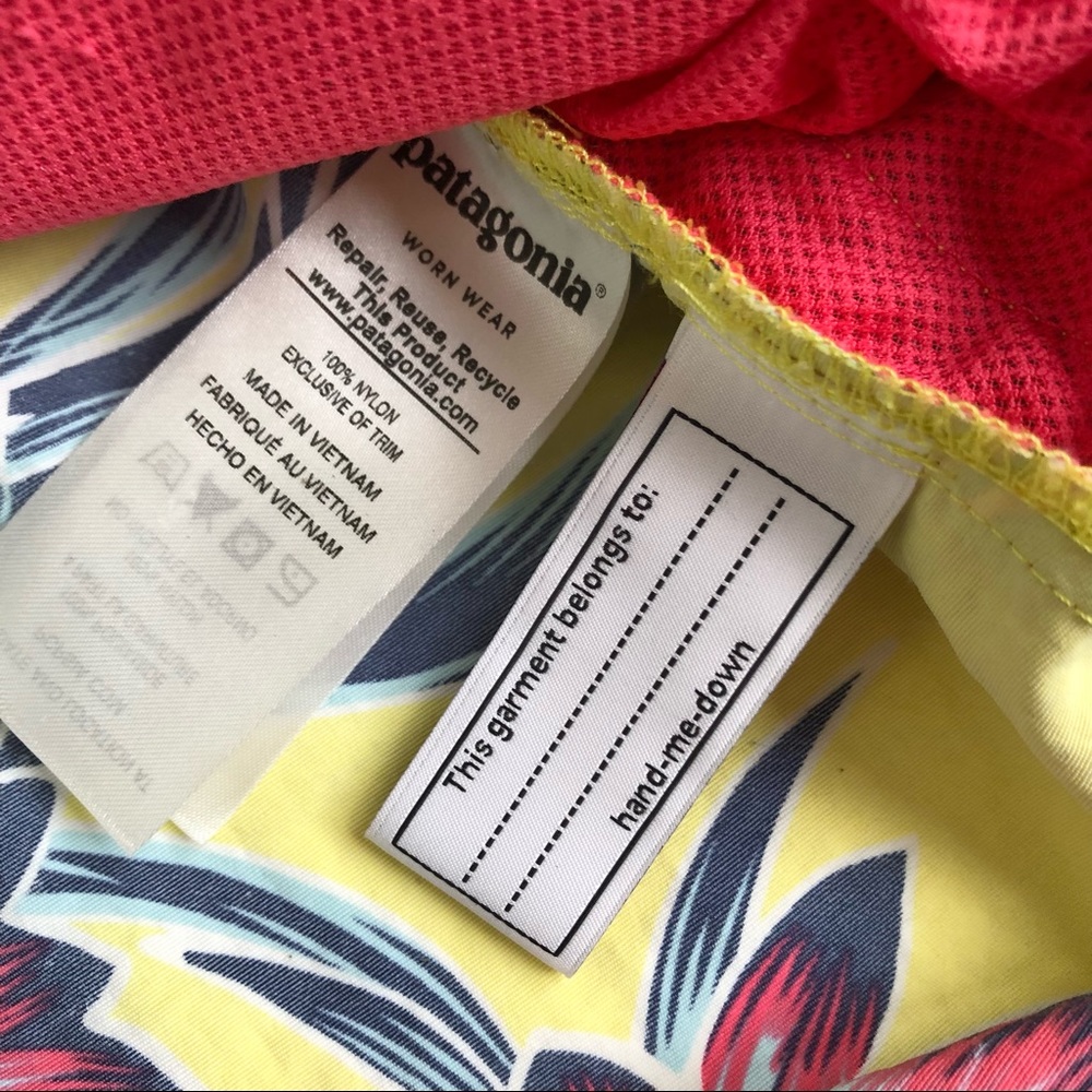 Patagonia Kids Floral Yellow Jacket - Picture 6 of 9